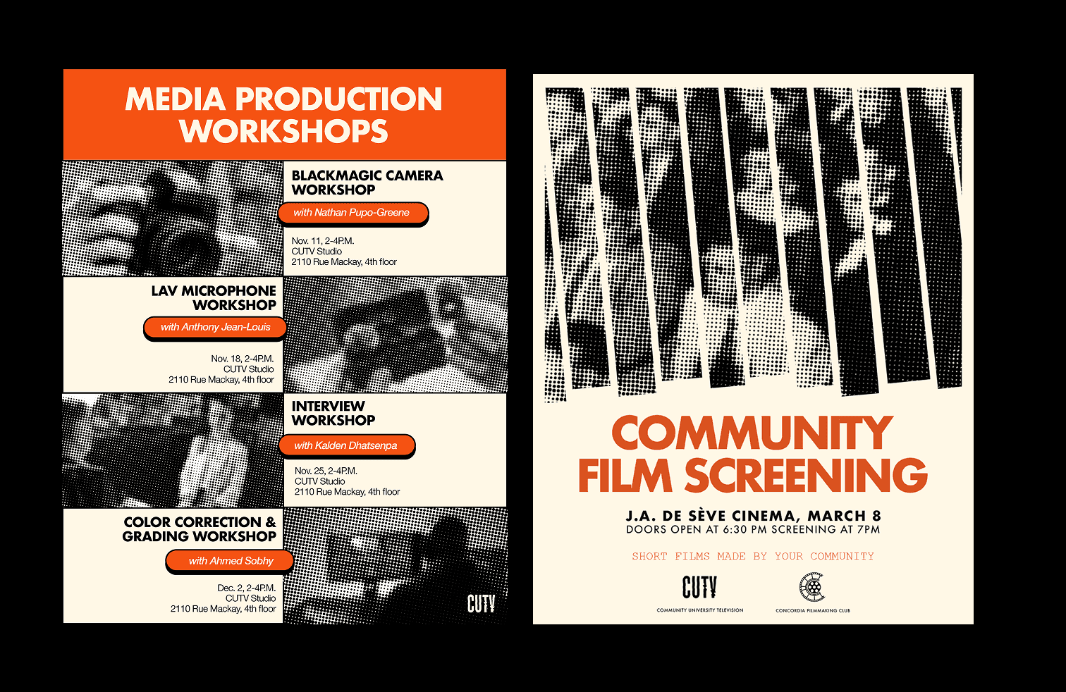 Workshops and film screening