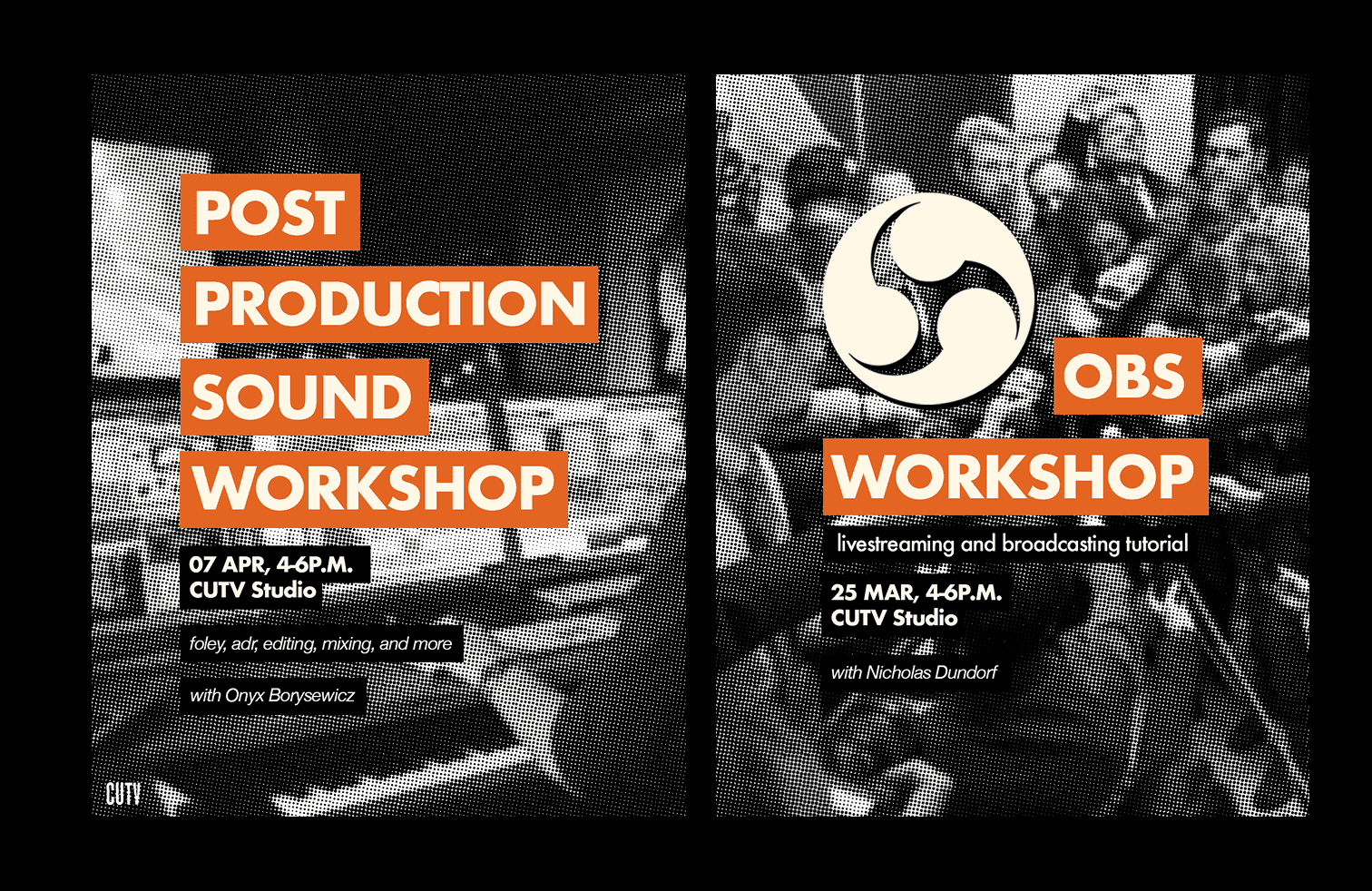 Sound and OBS workshops