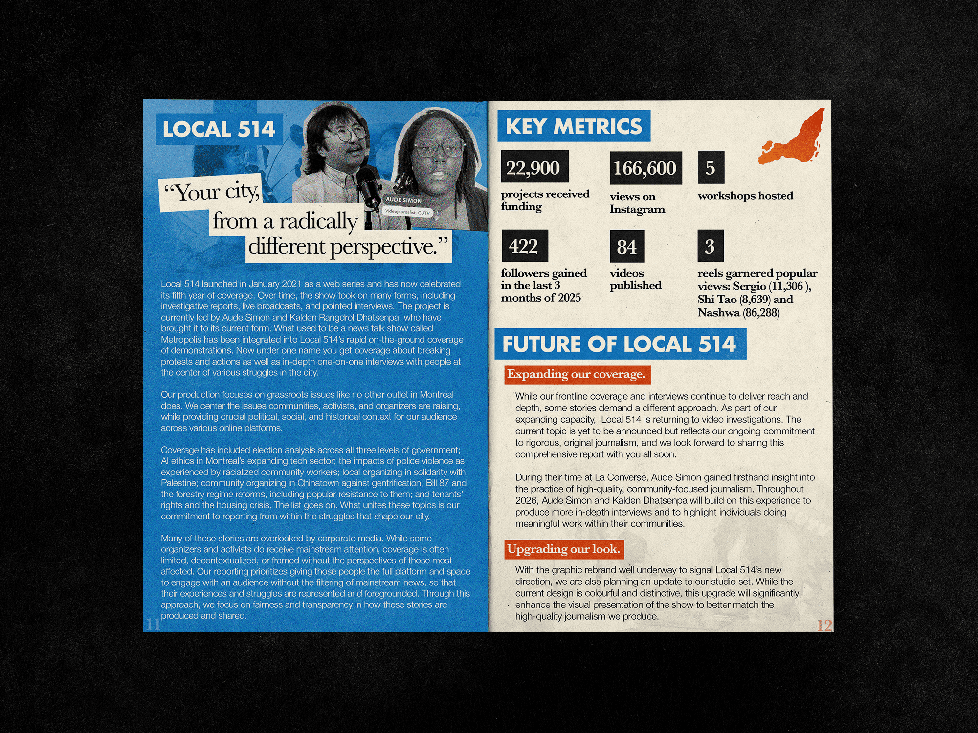 Key metrics and the future of Local 514